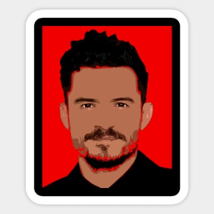 orlando bloom Sticker